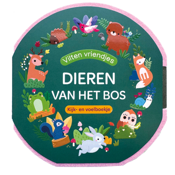Vilten vriendjes - Dieren van het bos (Library binding) bij Singel 344