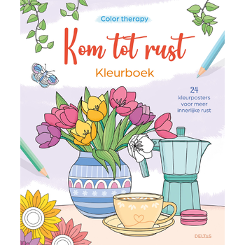 Color therapy Kom tot rust Kleurboek (Paperback) bij Singel 344