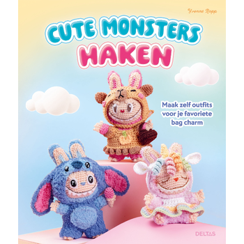 Cute monsters haken (Paperback) bij Singel 344