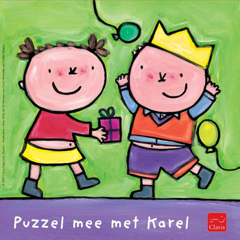 Houten puzzel Karel is jarig bij Singel 344