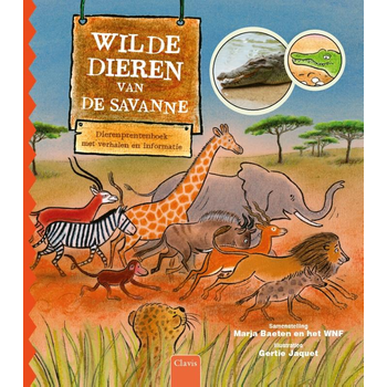 Wilde dieren van de savanne (Hardback) bij Singel 344