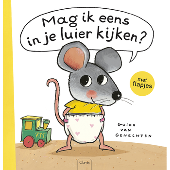 Mag ik eens in je luier kijken? Boek + knuffel (Hardback) bij Singel 344