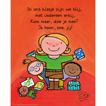 Poster In ons klasje bij Singel 344