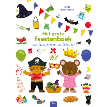 Het grote feestenboek van Sammie en Suzie (Board book) bij Singel 344