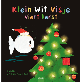 Klein wit visje viert Kerst (Hardback) bij Singel 344