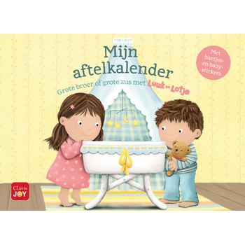 Grote broer en kleine zus. Aftelkalender bij Singel 344