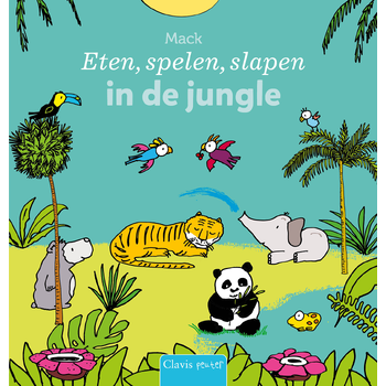 Eten, spelen, slapen in de jungle (Board book) bij Singel 344