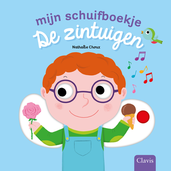 De zintuigen. Mijn schuifboekje (Board book) bij Singel 344