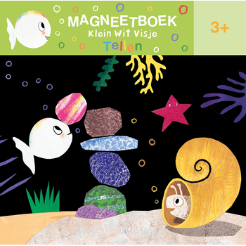 Magneetboek Klein wit visje. (Board book) bij Singel 344