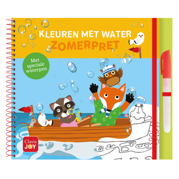 Kleuren met water. Zomerpret bij Singel 344