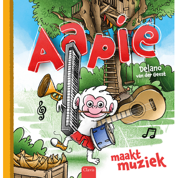 Aapie maakt muziek (Hardback) bij Singel 344