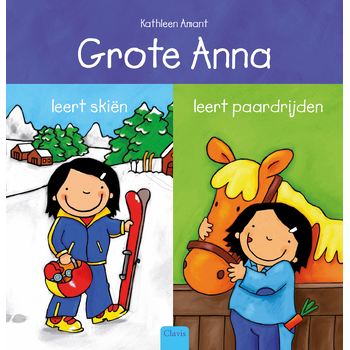 Grote Anna leert skiën en Grote Anna leert paardrijden (Hardback) bij Singel 344