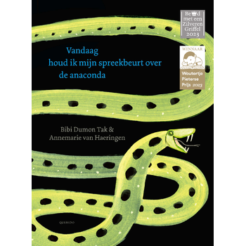 Vandaag houd ik mijn spreekbeurt over de anaconda (Hardback) bij Singel 344
