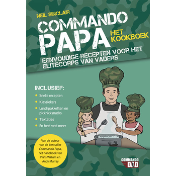 Commando papa-het kookboek (Hardback) bij Singel 344