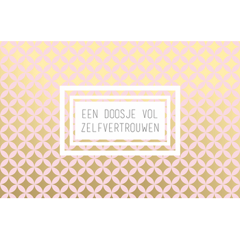 Een doosje vol zelfvertrouwen (Loose-leaf) bij Singel 344