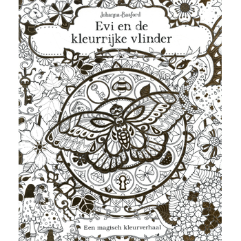 Evi en de kleurrijke vlinder (Paperback) van Johanna Basford