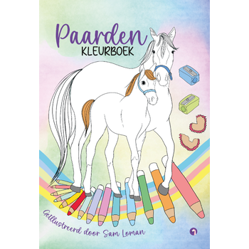 Paardenkleurboek (Paperback) bij Singel 344