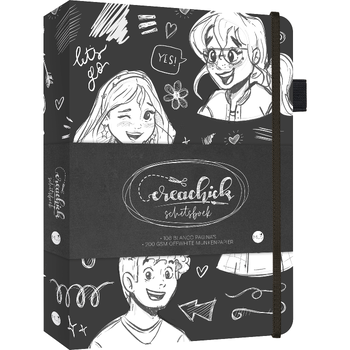 CreaChick schetsboek (Hardback) bij Singel 344