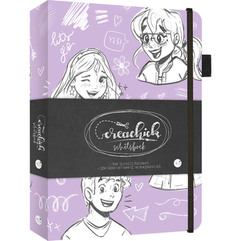 CreaChick schetsboek (Hardback) bij Singel 344