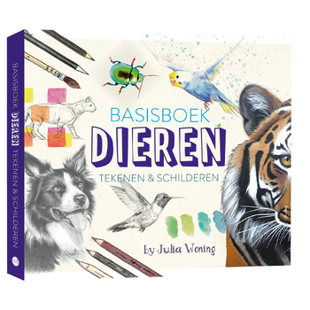 Dieren tekenen & schilderen (Paperback) bij Singel 344