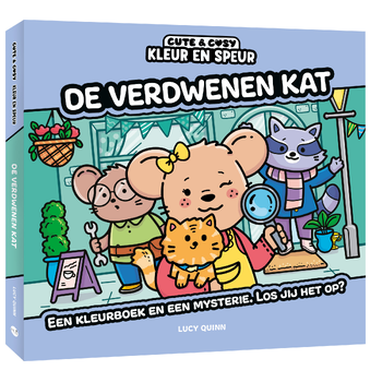 Kleur en speur: De verdwenen kat (Paperback) bij Singel 344