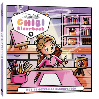 CreaChick Chibikleurboek 1 (Paperback) bij Singel 344