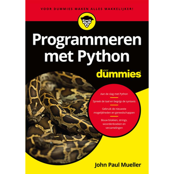 Programmeren met Python voor Dummies (Paperback) bij Singel 344