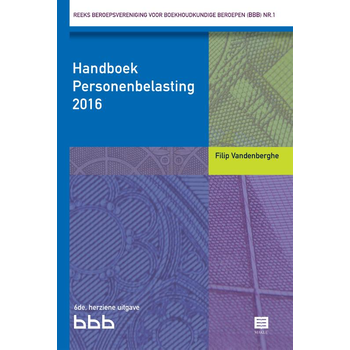 Handboek Personenbelasting 2017 (Paperback) bij Singel 344