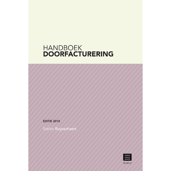 Handboek doorfacturering (Hardback) bij Singel 344