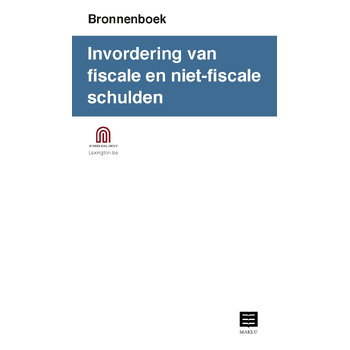 Invordering van fiscale en niet-fiscale schulden (Bronnenboek) (Paperback) bij Singel 344