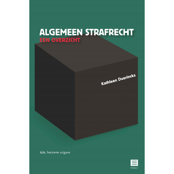 Algemeen strafrecht – een overzicht (Paperback) bij Singel 344