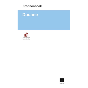 Douane - Bronnenboek (Paperback) bij Singel 344