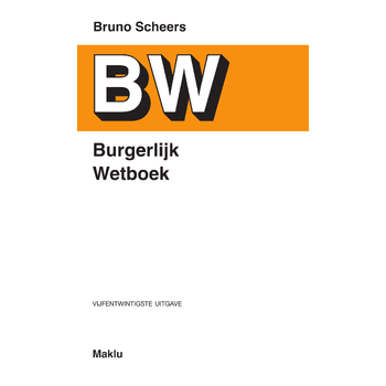 Burgerlijk Wetboek (Paperback) bij Singel 344