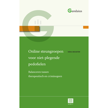 Online steungroepen voor niet-plegende pedofielen (Paperback) bij Singel 344