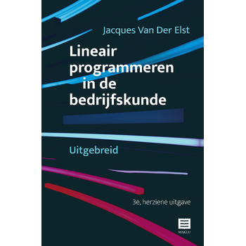 Lineair programmeren in de bedrijfskunde (Paperback) bij Singel 344