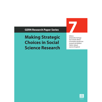 Making strategic choices in social science research (Paperback) bij Singel 344