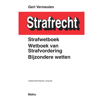 Wetboek Strafrecht (Paperback) bij Singel 344