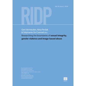 Researching the boundaries of sexual integrity, gender violence and image-based abuse (Paperback) bij Singel 344