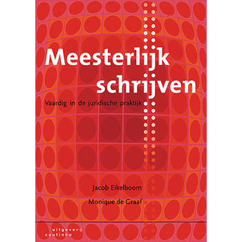 Meesterlijk schrijven (Paperback) van Jacob Eikelboom, Monique Graaf