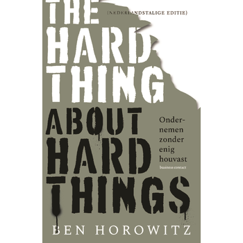 The Hard Thing about Hard Things (Paperback) bij Singel 344