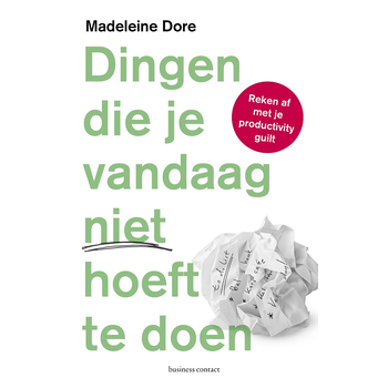 Dingen die je vandaag niet hoeft te doen (Paperback) bij Singel 344