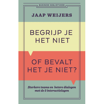 Begrijp je het niet of bevalt het je niet? (Paperback) bij Singel 344