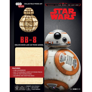 Star Wars BB-8 Deluxe Boek met houten model BB-8 (Hardback) bij Singel 344