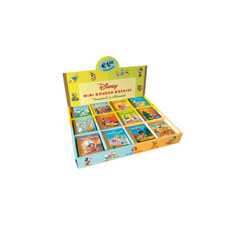 Display mini disney gouden boekjes (Hardback) bij Singel 344