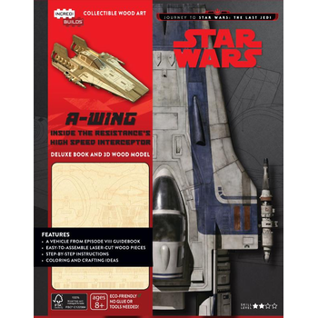 A-wing Deluxe Boek met houtmodel (Hardback) bij Singel 344
