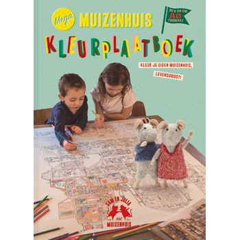 Mega Muizenhuis Kleurplaatboek (Paperback) bij Singel 344