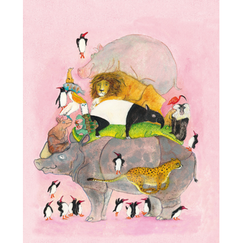 Springende pinguins en lachende hyena's (Hardback) bij Singel 344