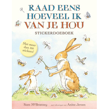 Stickerdoeboek Raad eens hoeveel ik van je hou (Paperback) bij Singel 344