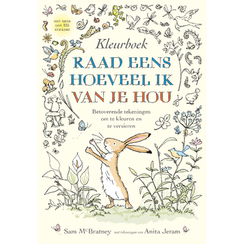 Kleurboek raad eens hoeveel ik van je hou (Paperback) bij Singel 344