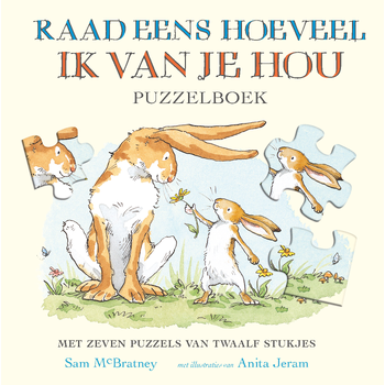 Puzzelboek Raad eens hoeveel ik van je hou (Hardback) bij Singel 344